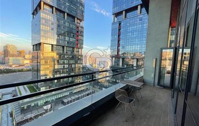 Maltepe Ritim İstanbul'da teraslı eşyalı 2+1 dubleks daire