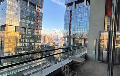 Maltepe Ritim İstanbul'da teraslı eşyalı 2+1 dubleks daire