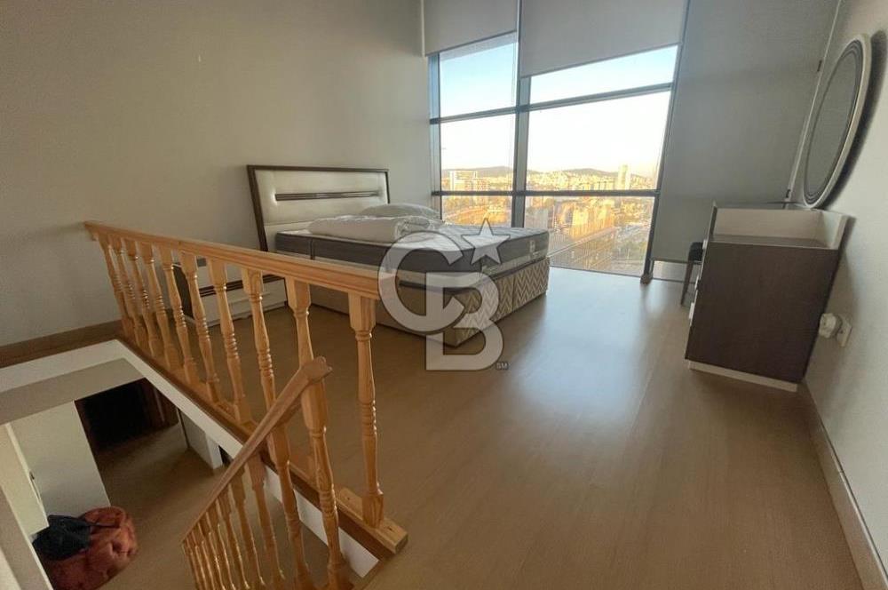 Maltepe Ritim İstanbul'da teraslı eşyalı 2+1 dubleks daire