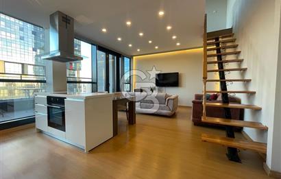 Maltepe Ritim İstanbul'da teraslı eşyalı 2+1 dubleks daire