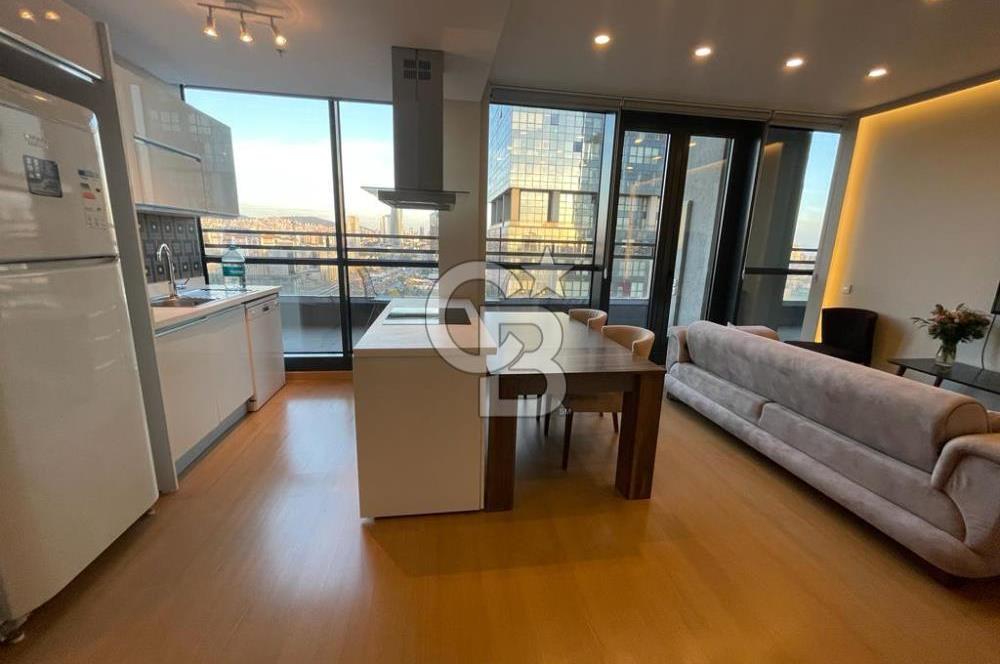 Maltepe Ritim İstanbul'da teraslı eşyalı 2+1 dubleks daire