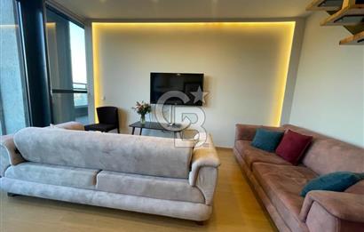 Maltepe Ritim İstanbul'da teraslı eşyalı 2+1 dubleks daire