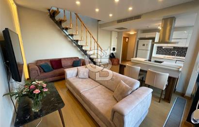 Maltepe Ritim İstanbul'da teraslı eşyalı 2+1 dubleks daire