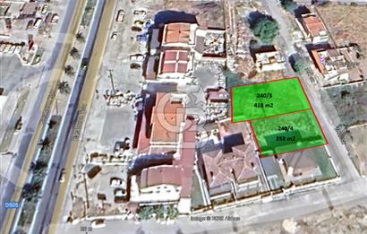 Karaburun Mordoğan Merkez’de Caddeye Çok Yakın Villa Arsası