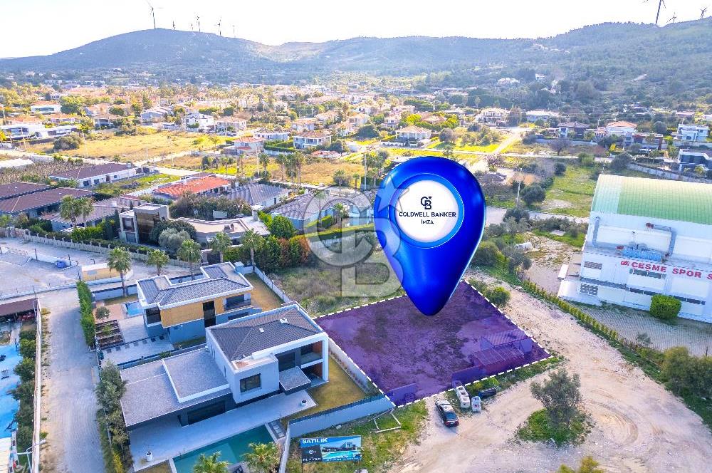 ÇEŞME, MAMURBABA'DA SATILIK İMARLI ARSA