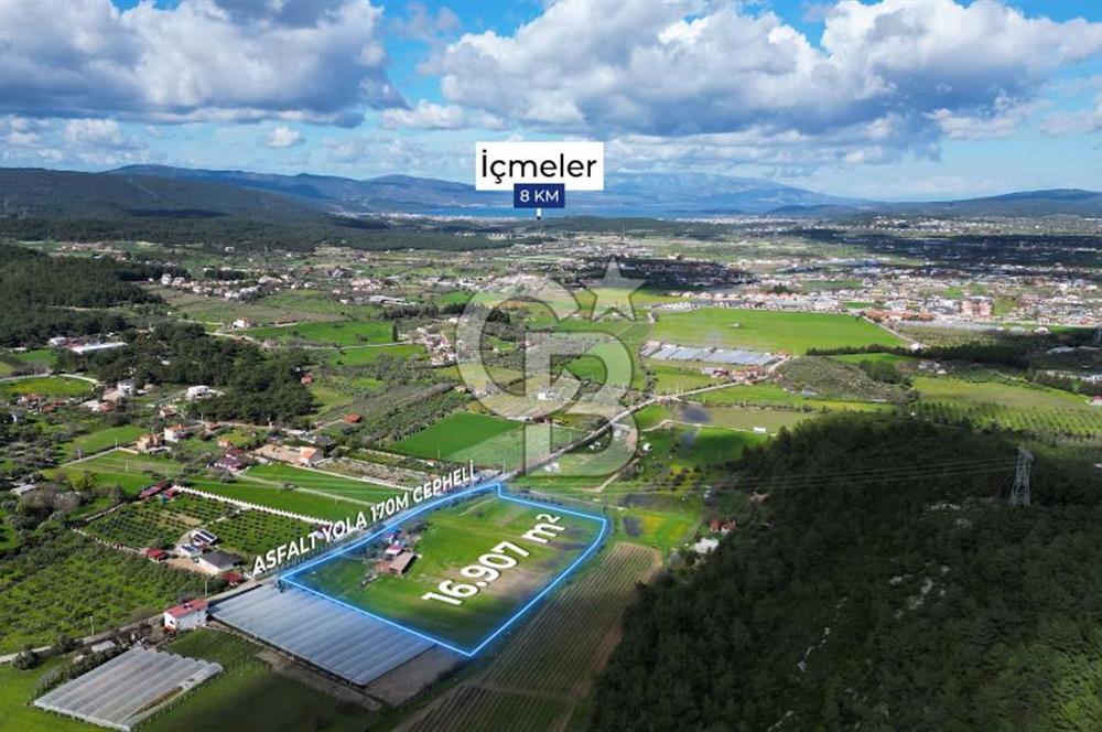 Urla Kuşçular'da Satılık 16.907,37 m2 Arazi