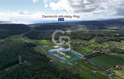 Urla Kuşçular'da Satılık 16.907,37 m2 Arazi