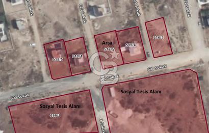 Karaburun Mordoğan Kamukent’te Deniz Manzaralı Villa Arsası