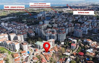 İzmir Narlıdere Atatürk Mah.1/4 Hisse Payı Satılık Arsa 55 m²