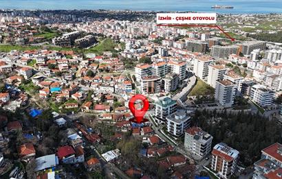 İzmir Narlıdere Atatürk Mah.1/4 Hisse Payı Satılık Arsa 55 m²