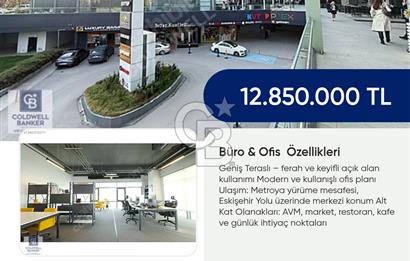 MAHALL ANKARADA GENİŞ TERASLI OFİS FIRSATI