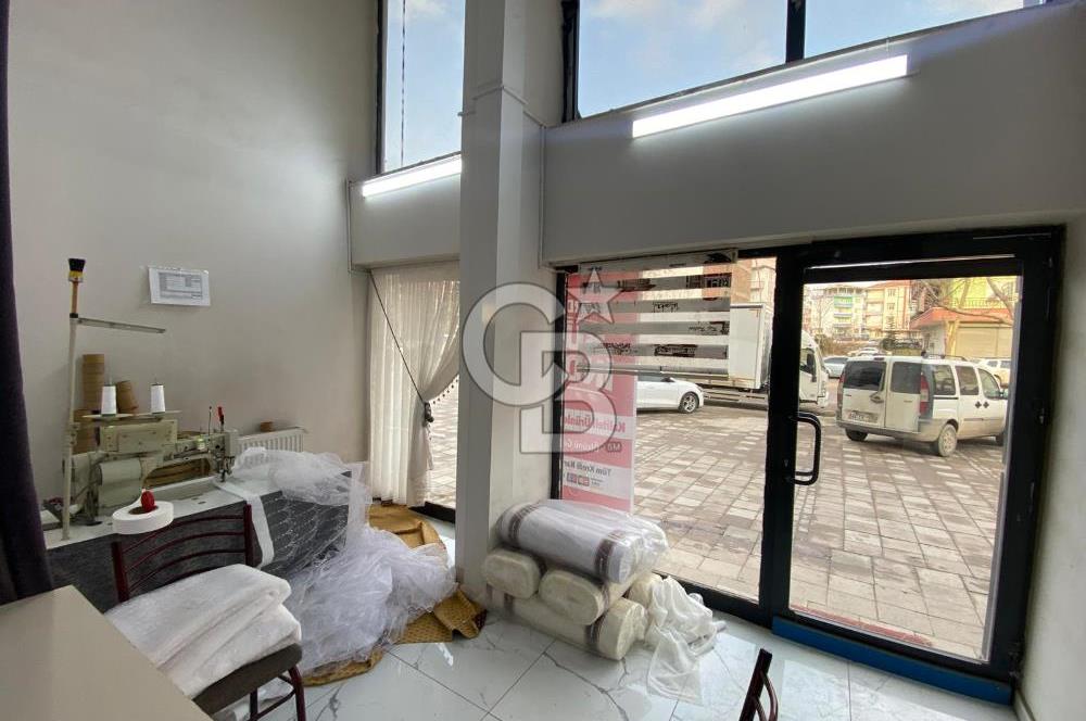 COLDWELL BANKER'den TURĞUT TEMELLİ de SATILIK İKİ KATLI DÜKKAN