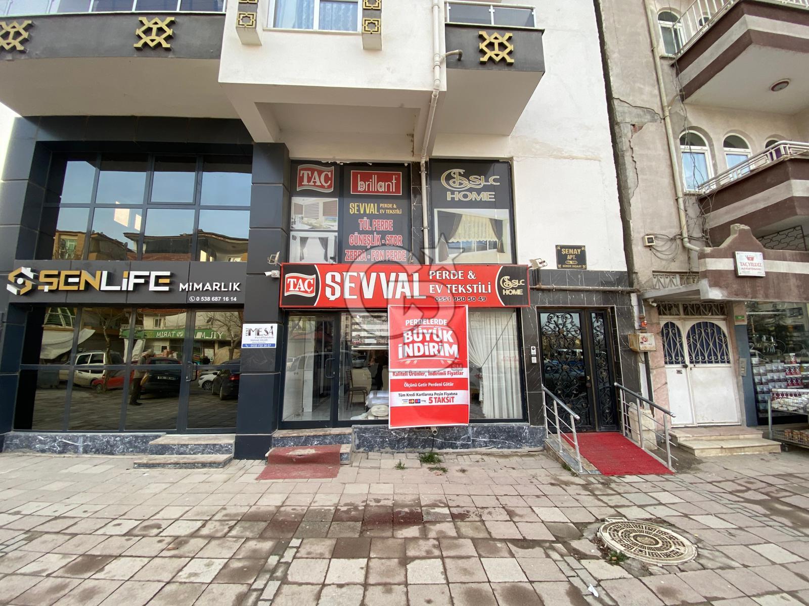 COLDWELL BANKER'den TURĞUT TEMELLİ de SATILIK İKİ KATLI DÜKKAN
