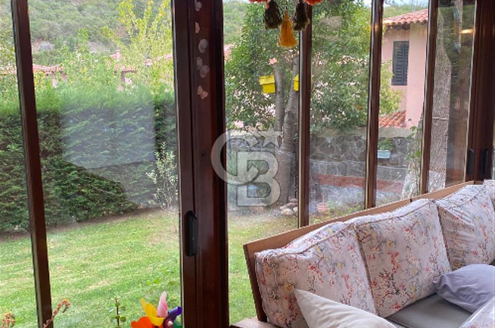 DOĞAYLA İÇ İÇE | İMRENDEREDE 3 KATLI BAHÇELİ LÜKS VİLLA