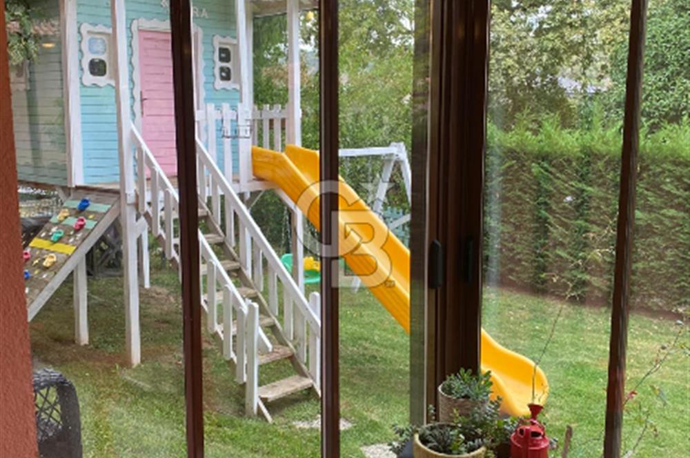 DOĞAYLA İÇ İÇE | İMRENDEREDE 3 KATLI BAHÇELİ LÜKS VİLLA