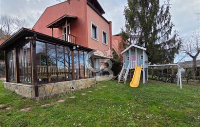 DOĞAYLA İÇ İÇE | İMRENDEREDE 3 KATLI BAHÇELİ LÜKS VİLLA