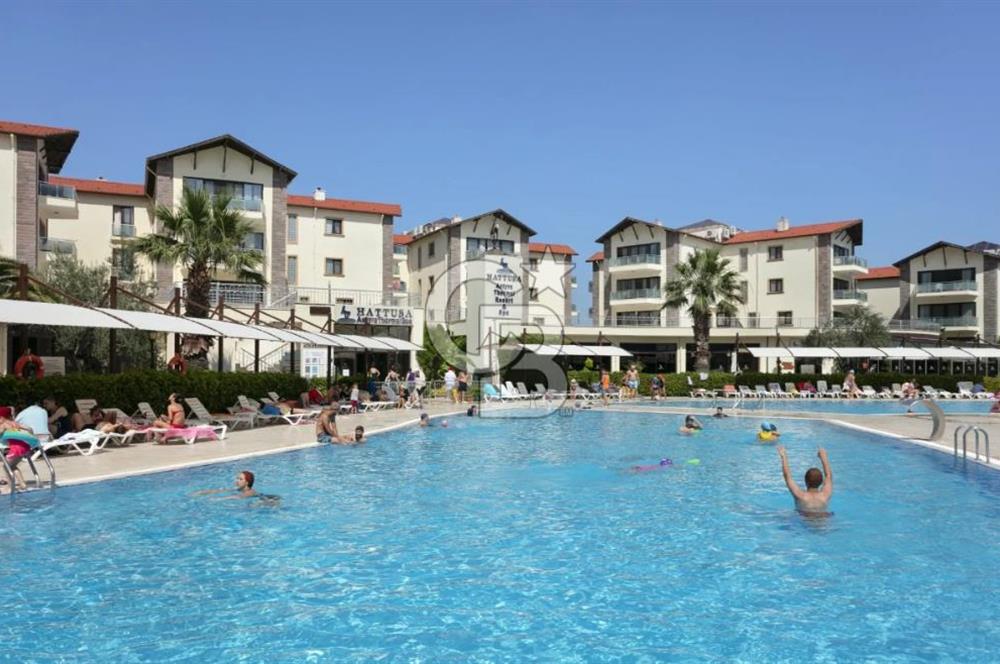 EDREMİT GÜRE HATTUŞA TERMAL OTEL 76 m² 1+1 DEVREMÜLK – 17 MAYIS / 31 MAYIS (2 HAFTA) YATIRIM & TATİL FIRSATI