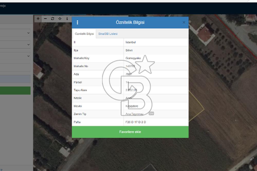 Silivri Gümüşyaka Satılık Villa İmarlı Arsa