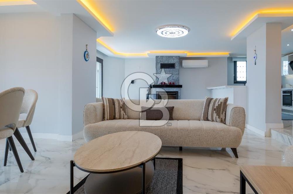 İZMİR SEFERİHİSAR ULAMIŞ'TA SATILIK LÜKS VİLLA CB PH