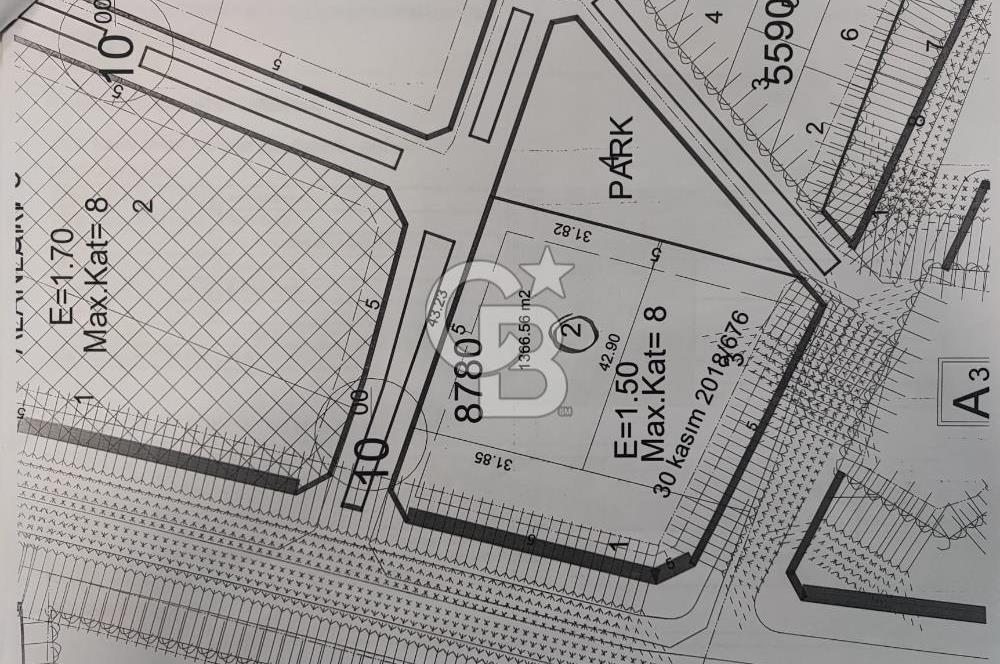 CB'DEN YAHYA KEMAL MH.DE ANAYOL YAKINI SATILIK KONUT ARSASI