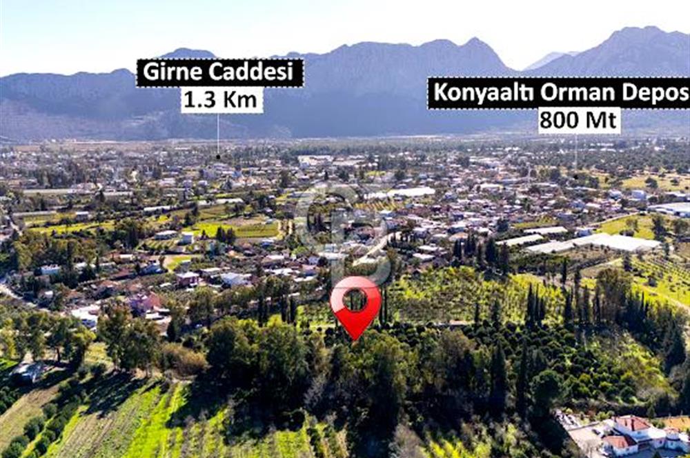 ÇAKIRLAR MERKEZDE ŞEHİR MERKEZİNE ÇOK YAKIN 1610 M2