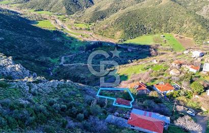 İzmir Karaburun Bozköy'de Satılık 506 m2 Kagir Ev ve Bahçe