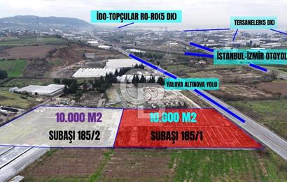 KOCAELİ BURSA ANAYOLUNA CEPHE SATILIK TİCARİ İMARLI ARSA!