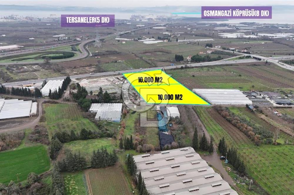 KOCAELİ BURSA ANAYOLUNA CEPHE SATILIK TİCARİ İMARLI ARSA!