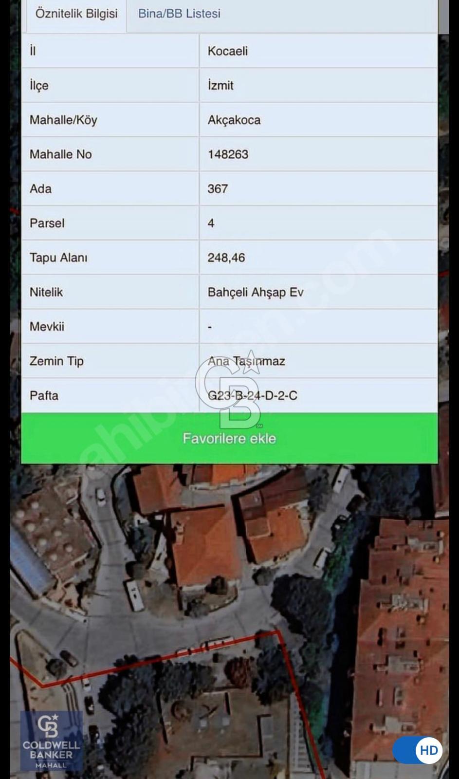 İzmit Akçakocada 233 m² Konut İmarlı Arsa Yatırıma uygun !