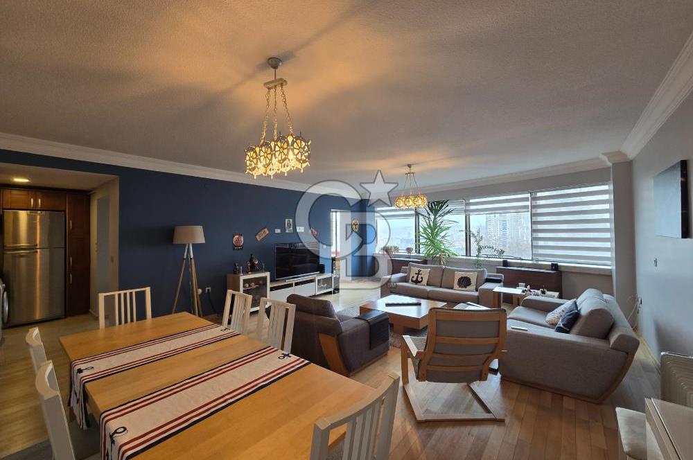 ÇANKAYA KONUT KULELERİNDE VADİ MANZARALI 3+1 YAPILI GENİŞ DAİRE