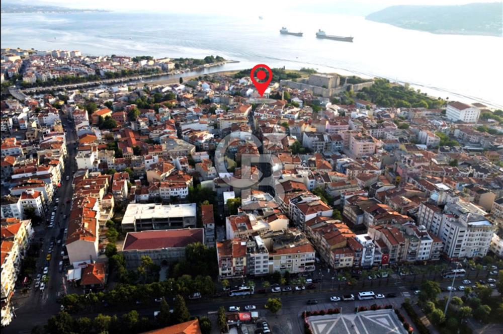 ÇANAKKALE MERKEZ FEVZİPAŞA'DA MÜSTAKİL BAHÇELİ 1+1 SATILIK DAİRE
