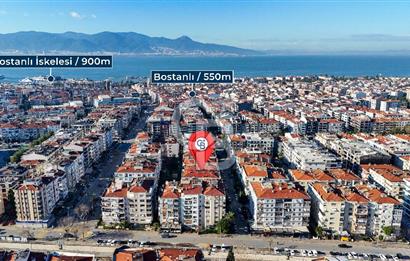 Bostanlı Şehitler Bulvarı Yakını Geniş Bahçeli 3+1 Satılık Daire