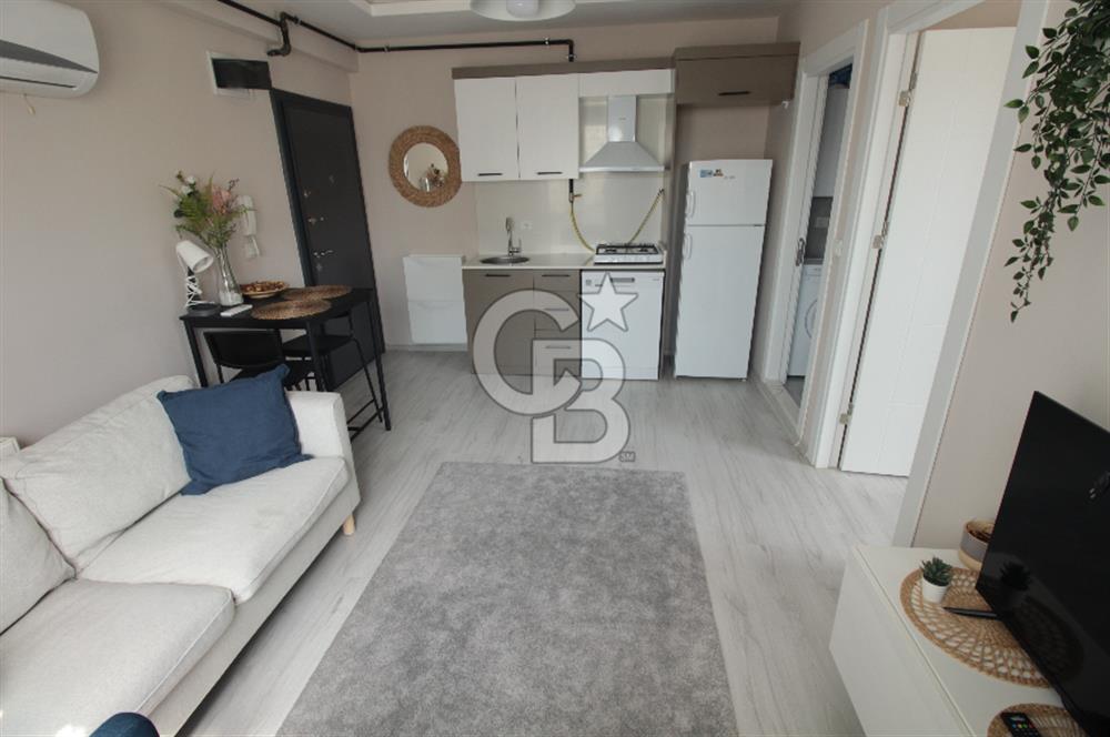 Buca Kent Loca'da 1+1_45m² Eşyalı Kiralık Daire