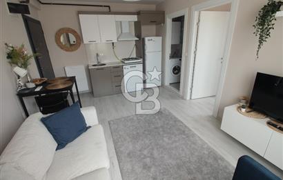 Buca Kent Loca'da 1+1_45m² Eşyalı Kiralık Daire