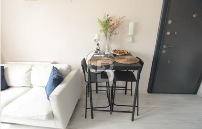 Buca Kent Loca'da 1+1_45m² Eşyalı Kiralık Daire