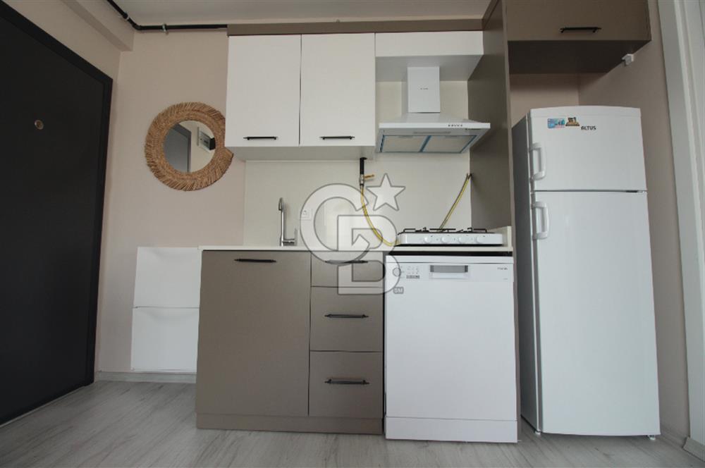 Buca Kent Loca'da 1+1_45m² Eşyalı Kiralık Daire