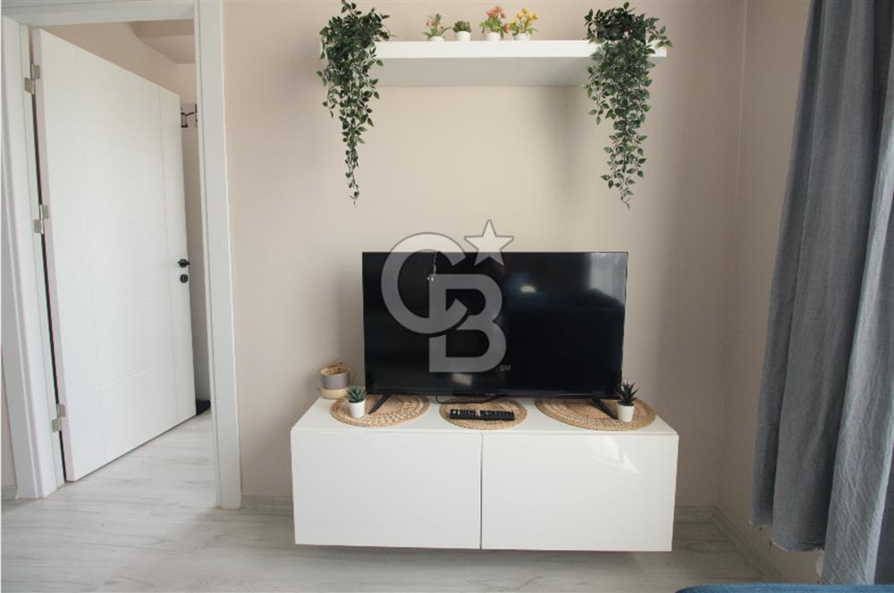 Buca Kent Loca'da 1+1_45m² Eşyalı Kiralık Daire