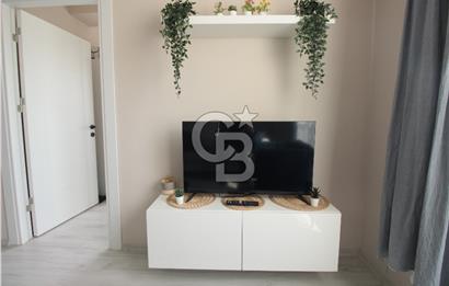 Buca Kent Loca'da 1+1_45m² Eşyalı Kiralık Daire