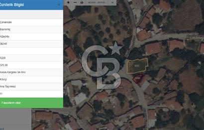 Bayramiç Ağaçköy'de Satılık 385 m² İmarlı Arsa