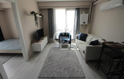 Buca Kent Loca'da 1+1_45m² Eşyalı Kiralık Daire