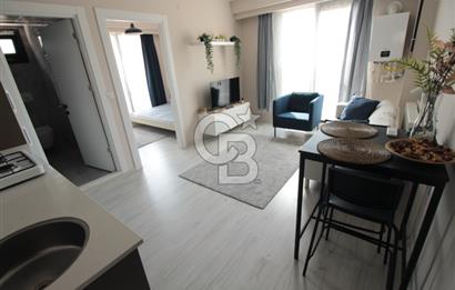 Buca Kent Loca'da 1+1_45m² Eşyalı Kiralık Daire