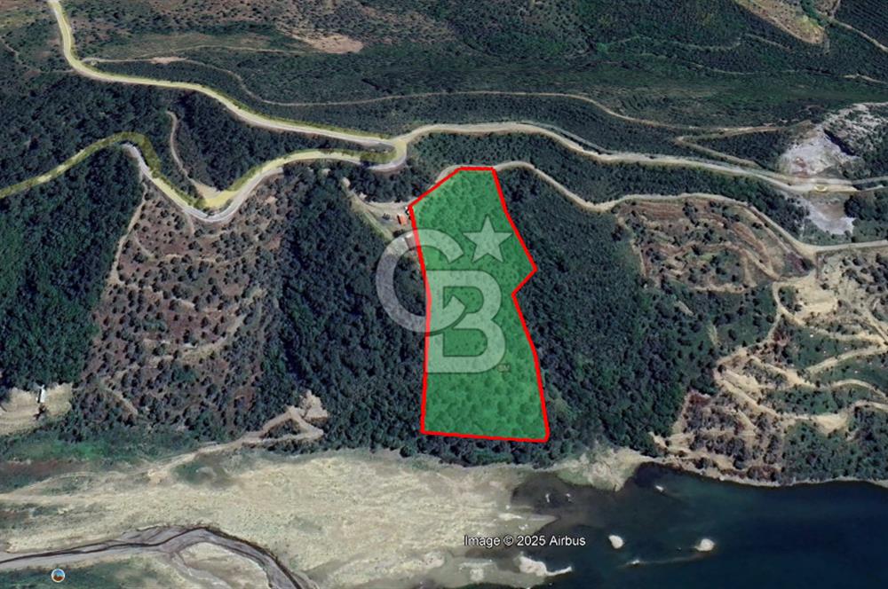 Seferihisar Beyler'de Yola Cepheli, Baraj Manzaralı Arazi