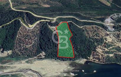 Seferihisar Beyler'de Yola Cepheli, Baraj Manzaralı Arazi