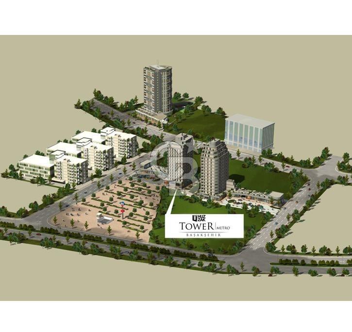 Başakşehir Huzzak Metro da kiralık 1+1 Daire