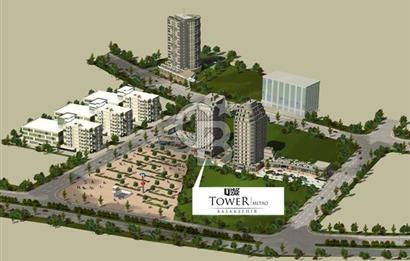 Başakşehir Huzzak Metro da kiralık 1+1 Daire