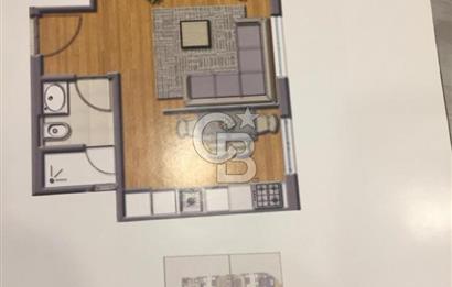 Başakşehir Huzzak Metro da kiralık 1+1 Daire