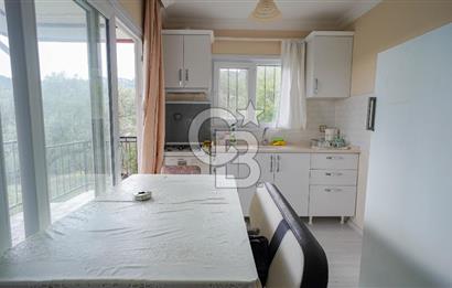 AKBÜK'TE DENİZ MANZARALI SATILIK 2+1 EV VE ZEYTİNLİ TARLA