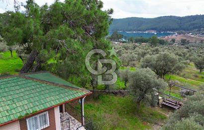 AKBÜK'TE DENİZ MANZARALI SATILIK 2+1 EV VE ZEYTİNLİ TARLA