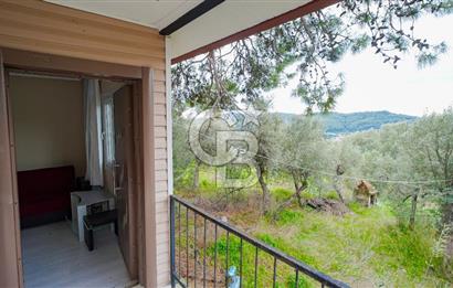 AKBÜK'TE DENİZ MANZARALI SATILIK 2+1 EV VE ZEYTİNLİ TARLA