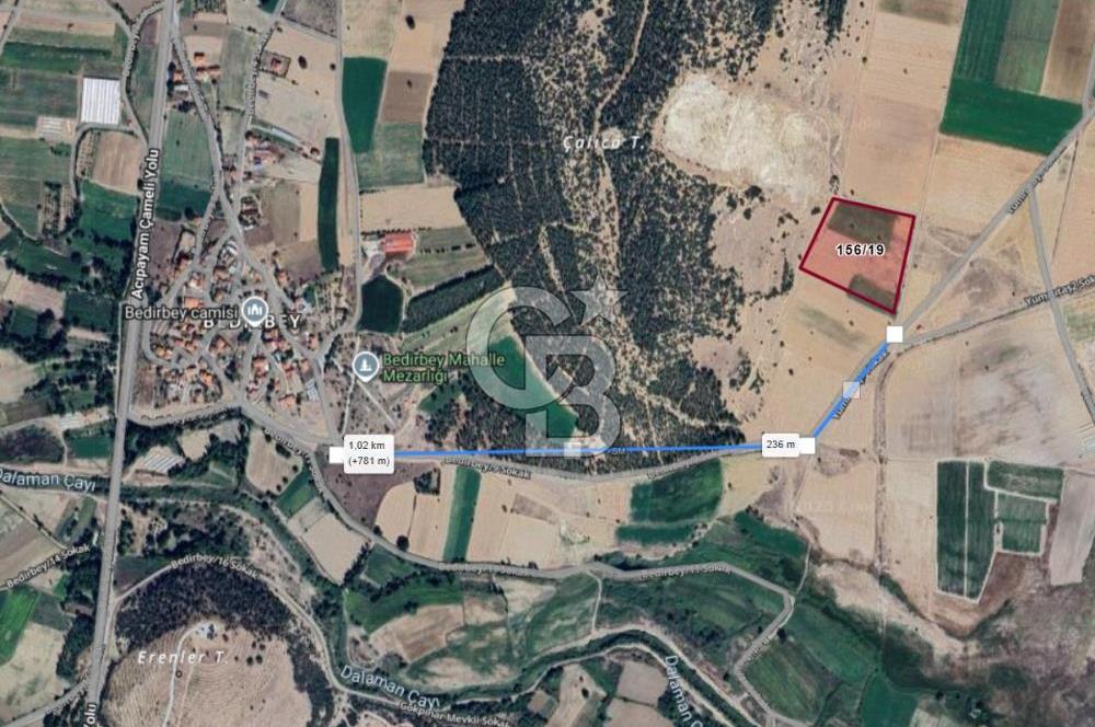 Denizli Acıpayam Bedirbey İmar Hattına 400 m 22.377 m² Tarla